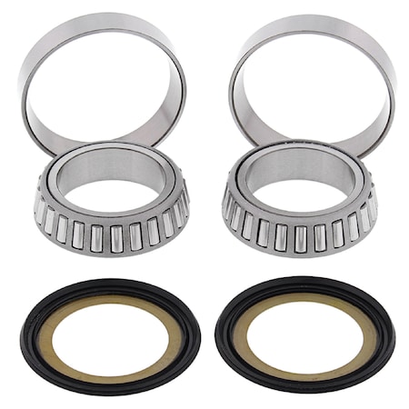 All Balls All Balls Steering Stem Bearing Seal Kit for Aprilia Ducati Honda Kawasaki 22-1039